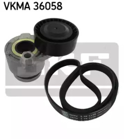 Ременный комплект SKF VKMA 36058